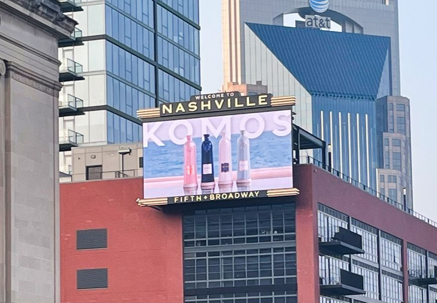 Komos digital screen, Nashville